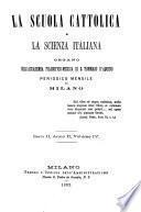 La Scuola cattolica e la scienza italiana