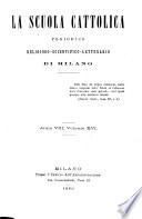 La Scuola cattolica