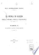 La scuola di Galileo nella storia della filosofia