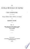 La scuola musicale di Napoli e i suoi conservatorii
