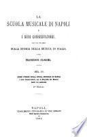 La scuola musicale di Napoli e i suoi conservatorii