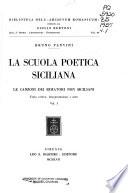 La scuola poetica siciliana