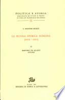 La scuola storica romana, vol. II, 1937-1943