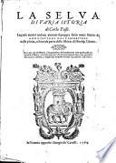 La selva di varia istoria