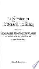 La Semiotica letteraria italiana