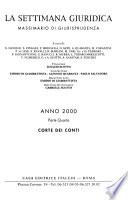 La Settimana giuridica