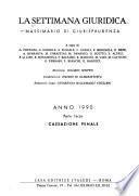 La Settimana giuridica
