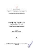 La Sicilia in età arcaica