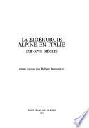 La sidérurgie alpine en Italie
