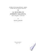La signoria di Roberto Malatesta detto il Magnifico (1468-1482)