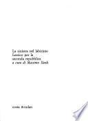 La sinistra nel labirinto