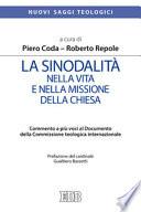 La sinodalità nella vita e nella missione della Chiesa