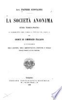 La società anonima