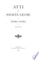 La Società ligure di storia patria dal 1908 al 1917