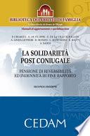 La solidarietà post coniugale