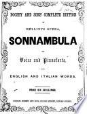La Sonnambula. For voice and pianoforte, with English and Italian words