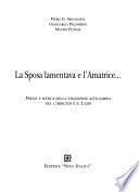 La sposa lamentava e l'amatrice--