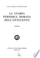 La stampa periodica romana dell'Ottocento