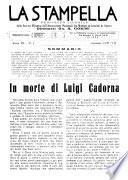 La stampella periodico mensile della sezione milanese dell'Associazione nazionale fra mutilati ed invalidi di guerra