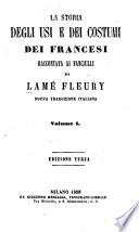 La storia degli usi e dei costumi dei francesi, raccontata ai fanciulli ...