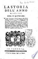 La storia dell'anno 1790. Divisa in quattro libri. Ne' quali si narrano il proseguimento della rivoluzione di Francia. ..