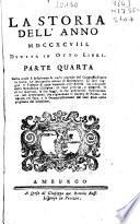 La storia dell'anno MDCCXCVIII