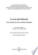 La storia delle biblioteche
