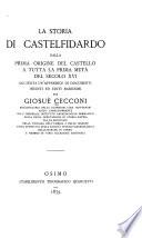 La storia di Castelfidardo dalla prima origine del castello a tutta la prima metà del secolo xvi