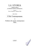 La Storia: L'età contemporanea: 5. Problemi del mondo contemporanea. Indici