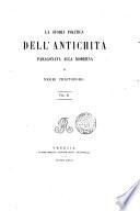 La storia politica dell'antichita paragonata alla moderna