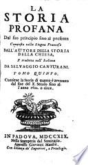 La Storia Profana