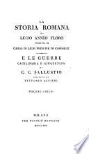 La storia Romana di Lucio Anneo Floro