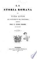 La storia romana di Tito Livio