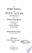 La storia romana di Tito Livio