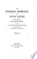 La storia romana di Tito Livio recata in italiano da Jacopo Nardi, aggiunti i supplimenti del Freinshemio, nuovamente tradotti da Francesco Ambrosoli. Volume 1.[-7.]