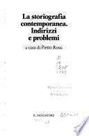 La Storiografia contemporanea