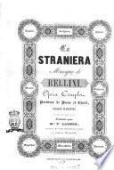 La straniera opéra complet musique de Bellini