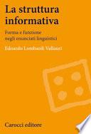 La struttura informativa