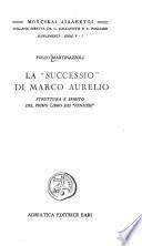 La successio di Marco Aurelio
