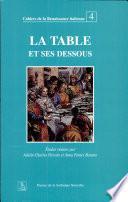 La table et ses dessous