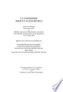 La tapisserie hier et aujourd'hui