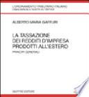 La tassazione dei redditi d'impresa prodotti all'estero