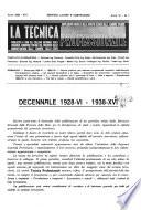 La tecnica professionale. Servizio lavori, linea e impianti raccolta di studi e notizie per l'istruzione del personale ferroviario