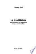 La teledittatura