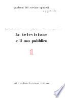 La televisione e il suo pubblico