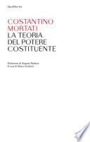La teoria del potere costituente