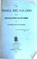 La teoria del salario nella storia delle dottrine e dei fatti economici
