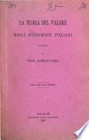 La teoria del valore negli economisti italiani