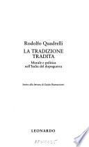La tradizione tradita