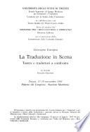 La traduzione in scena